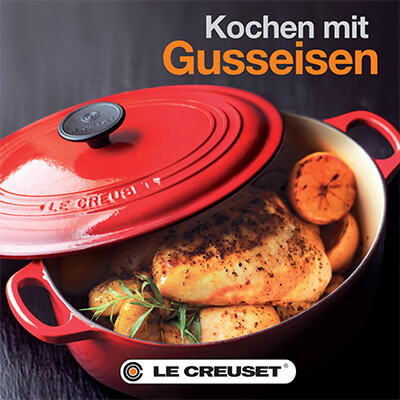 Le Creuset Kochen mit Gusseisen - Kochbuch
