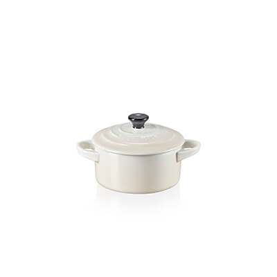 Le Creuset Mini Cocotte meringue