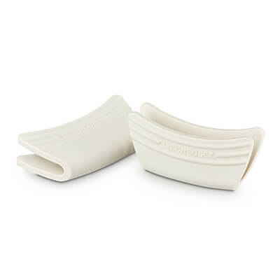 Le Creuset Griffschutz aus Silikon 2er Set, meringue