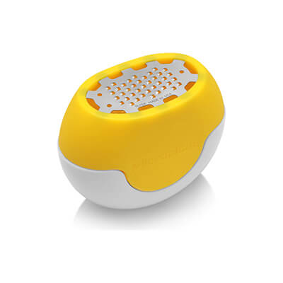 Microplane Flexi Zesti weiß / gelb