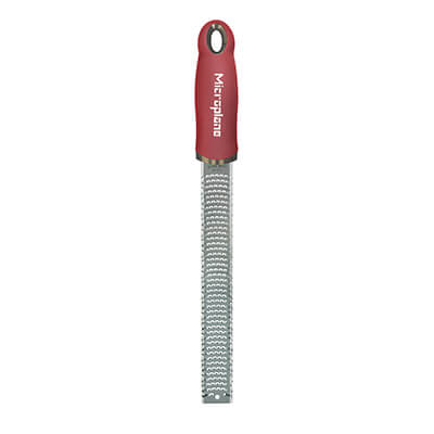 Microplane Premium Zester / Reibe, Granatapfelrot