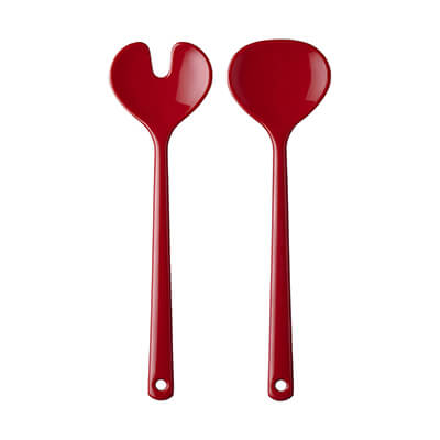 Mepal Salatbesteck Synthesis 2-teilig latin red