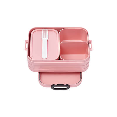 Mepal Bento Lunchbox - take a break nordic pink, midi