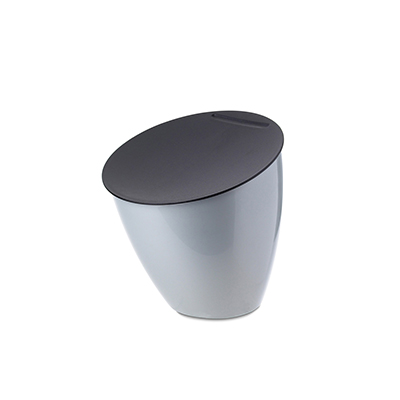 Mepal Abfallbehälter Calypso silver