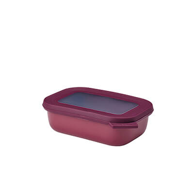 Mepal Multischüssel Cirqula rechteckig nordic berry, 500 ml