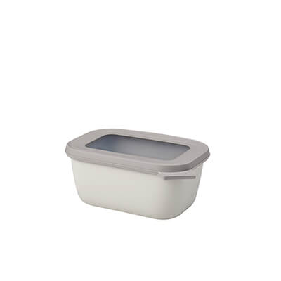 Zur Produktseite von Mepal Multischüssel Cirqula rechteckig nordic white, 750 ml Mepal Multischüssel Cirqula rechteckig nordic white, 750 ml