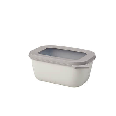 Mepal Multischüssel Cirqula rechteckig nordic white, 750 ml