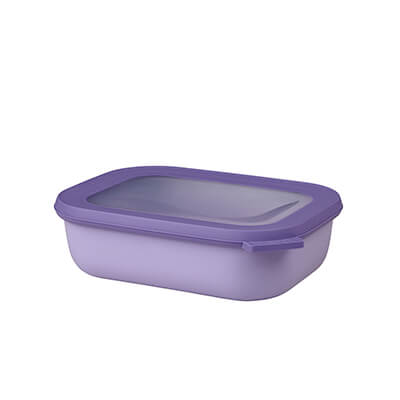 Mepal Multischüssel Cirqula rechteckig nordic lilac, 1000 ml