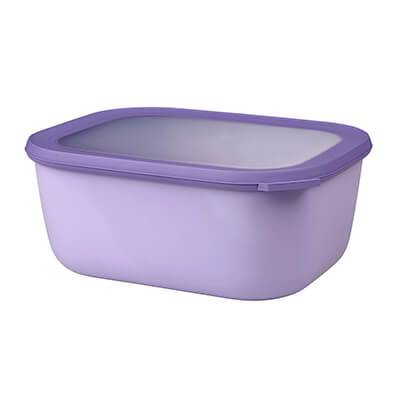Mepal Multischüssel Cirqula rechteckig nordic lilac, 3000 ml