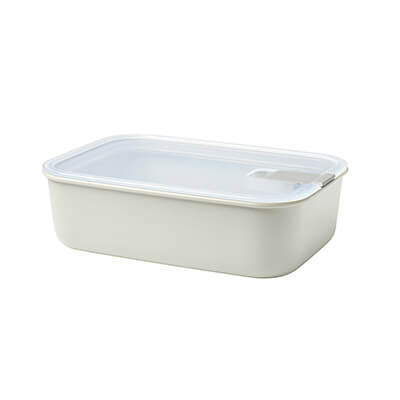 Mepal Frischhaltedose Easyclip aus Kunststoff nordic white, 1500 ml