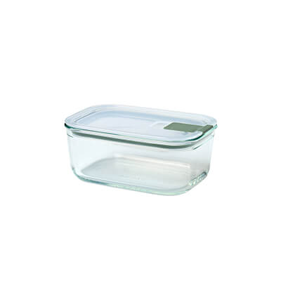 Mepal Frischhaltedose Easyclip aus Glas nordic sage, 700 ml