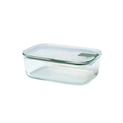 Mepal Frischhaltedose Easyclip aus Glas nordic sage, 1000 ml
