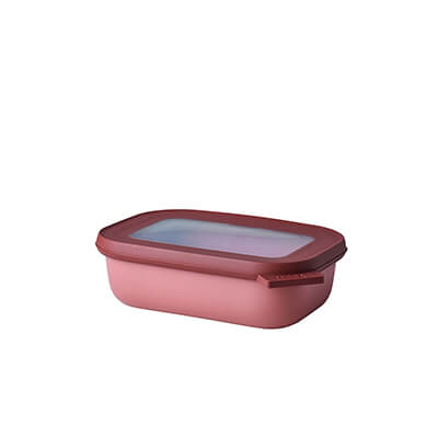 Mepal Multischüssel Cirqula rechteckig vivid mauve, 500 ml