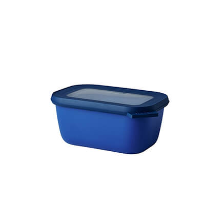 Mepal Multischüssel Cirqula rechteckig vivid blue, 750 ml