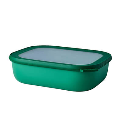 Mepal Multischüssel Cirqula rechteckig vivid green, 2000 ml
