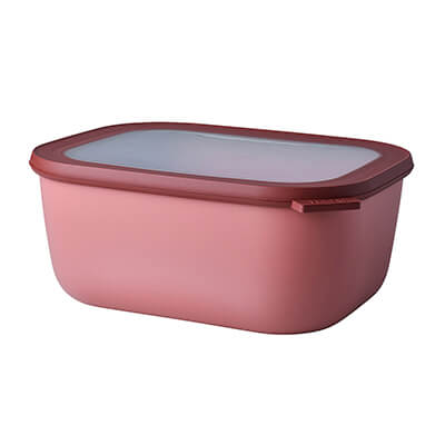 Mepal Multischüssel Cirqula rechteckig vivid mauve, 3000 ml
