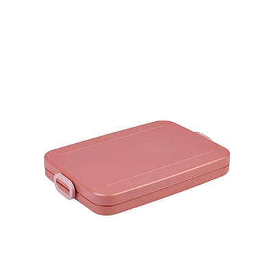 Mepal Bento Lunchbox - take a break vivid mauve, flat