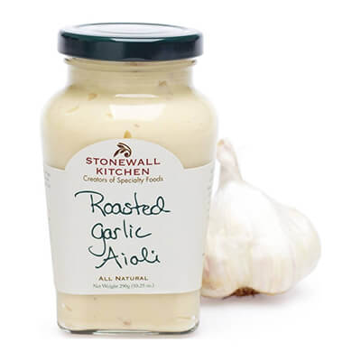 Roasted Garlic Aioli - Knoblauch Aioli von Stonewall Kitchen, 290 g