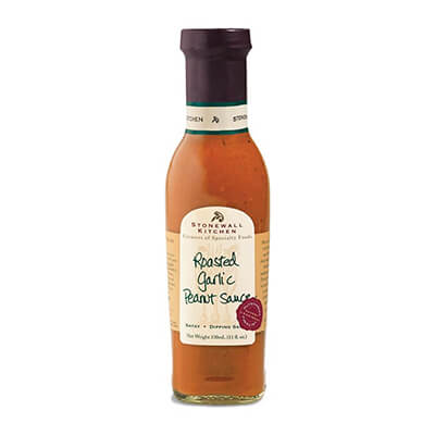 Thumbnail Roasted Garlic Peanut Sauce von Stonewall Kitchen, 330 ml