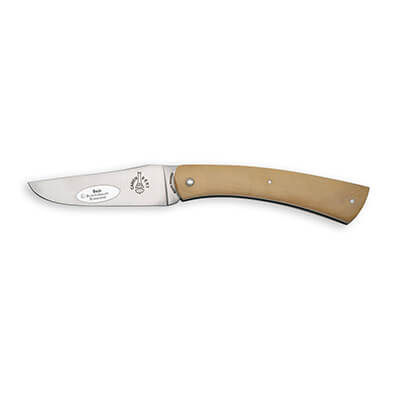 Zur Produktseite von Laguiole en Aubrac Taschenmesser Camembert - 8 cm Klinge, Griff Buchsbaum Laguiole en Aubrac Taschenmesser Camembert - 8 cm Klinge, Griff Buchsbaum
