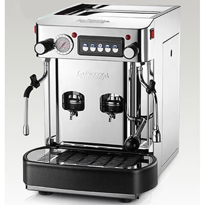 La Piccola Cecilia Speedy automatisch Edelstahl 2-gruppig Espressomaschine für ESE-Pads