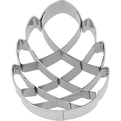Ausstechform Pinienzapfen mit Innenprägung 6 cm von Birkmann