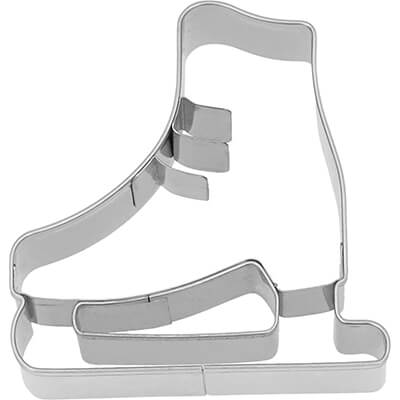 Ausstechform Schlittschuh mit Innenprägung 6 cm von Birkmann