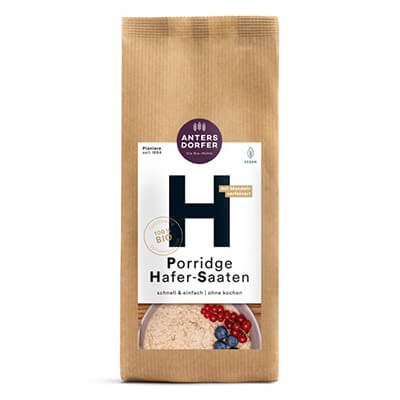 Porridge Hafer-Saaten von Antersdorfer Mühle, 500 g