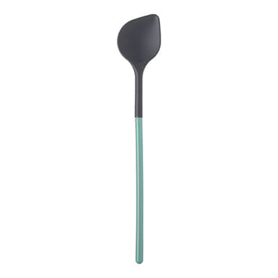 Rosti Rührlöffel mit Ecke Optima hitzebeständig nordic green, 31 cm