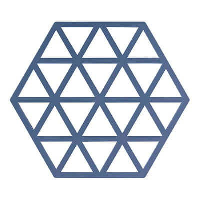 Zur Produktseite von Zone Untersetzer Triangle, denim Zone Untersetzer Triangle, denim