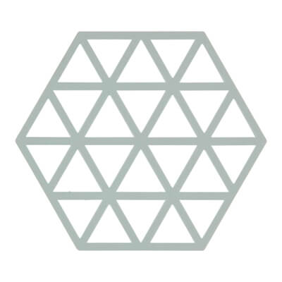 Zur Produktseite von Zone Untersetzer Triangle, eisblau Zone Untersetzer Triangle, eisblau