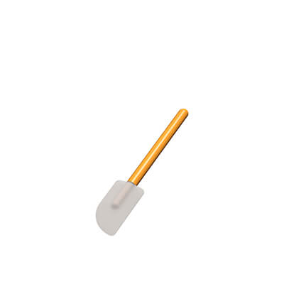 Rosti Teigschaber Classic S 20 cm, curry