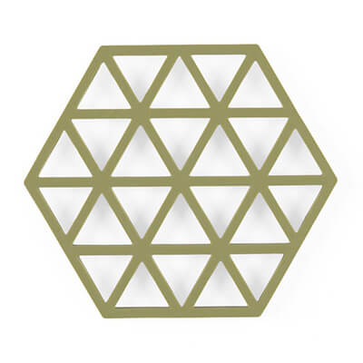 Zur Produktseite von Zone Untersetzer Triangle, sage Zone Untersetzer Triangle, sage