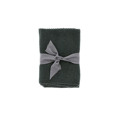 Södahl Putzlappen Soft aus Baumwolle 30 x 30 cm 3er Pack, Forest Green