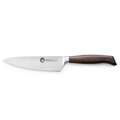 Thumbnail Mondogusto Kochmesser 15 cm rostfrei, Griff Eiche geräuchert