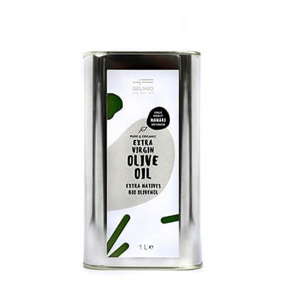 Manaki extra Natives Olivenöl Bio aus Griechenland von DELINIO, 1 l