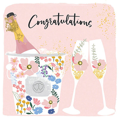 Servietten Cheers to love 25 x 25 cm von ppd