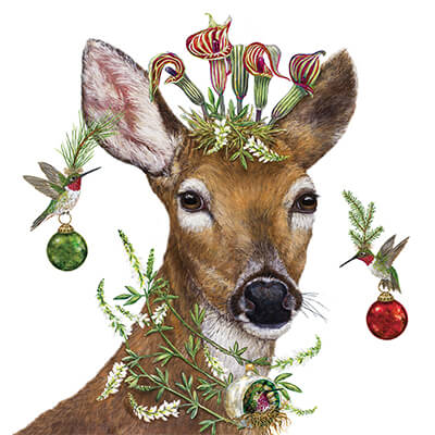 Servietten Christmas Princess 25 x 25 cm von ppd