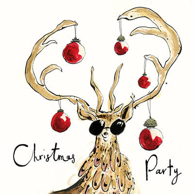 Servietten Christmas Party 33 x 33 cm von ppd