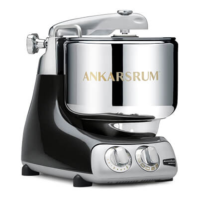 Ankarsrum Küchenmaschine Assistent Go Green Set, black diamond