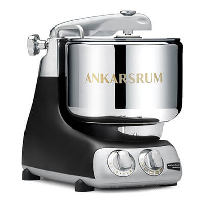 Ankarsrum Küchenmaschine Assistent Go Green Set, black