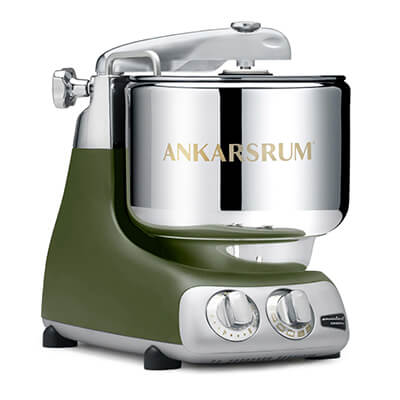 Ankarsrum Küchenmaschine Assistent Deluxe Set, olive green