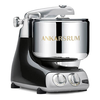 Ankarsrum Küchenmaschine Assistent inkl. Ice Cream Maker, black diamond