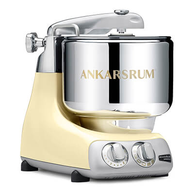 Ankarsrum Küchenmaschine Assistent inkl. Ice Cream Maker, creme