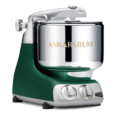 Ankarsrum Küchenmaschine Assistent inkl. Ice Cream Maker, forest green