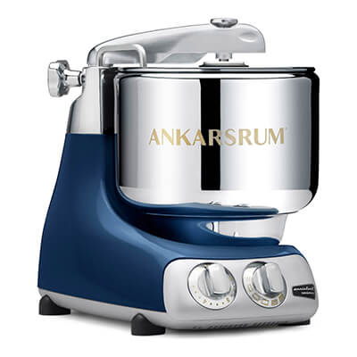 Ankarsrum Küchenmaschine Assistent inkl. Ice Cream Maker, ocean blue