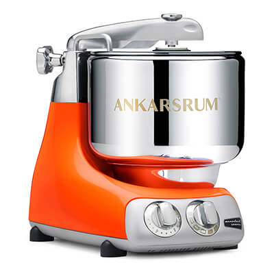 Ankarsrum Küchenmaschine Assistent inkl. Ice Cream Maker, pure orange
