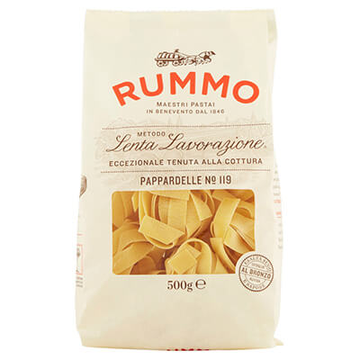 Zur Produktseite von Rummo Pappardelle N° 119 Nestchen Hartweizennudeln, 500 g Rummo Pappardelle N° 119 Nestchen Hartweizennudeln, 500 g