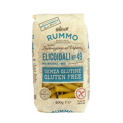 Rummo Elicoidali N° 49 glutenfreie Nudeln aus Mais & Reis, 400 g