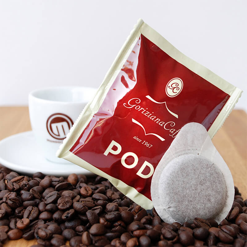 Espresso ESE Pads von Goriziana, 15 x 7 g weitere Ansicht Espresso ESE Pads von Goriziana, 15 x 7 g